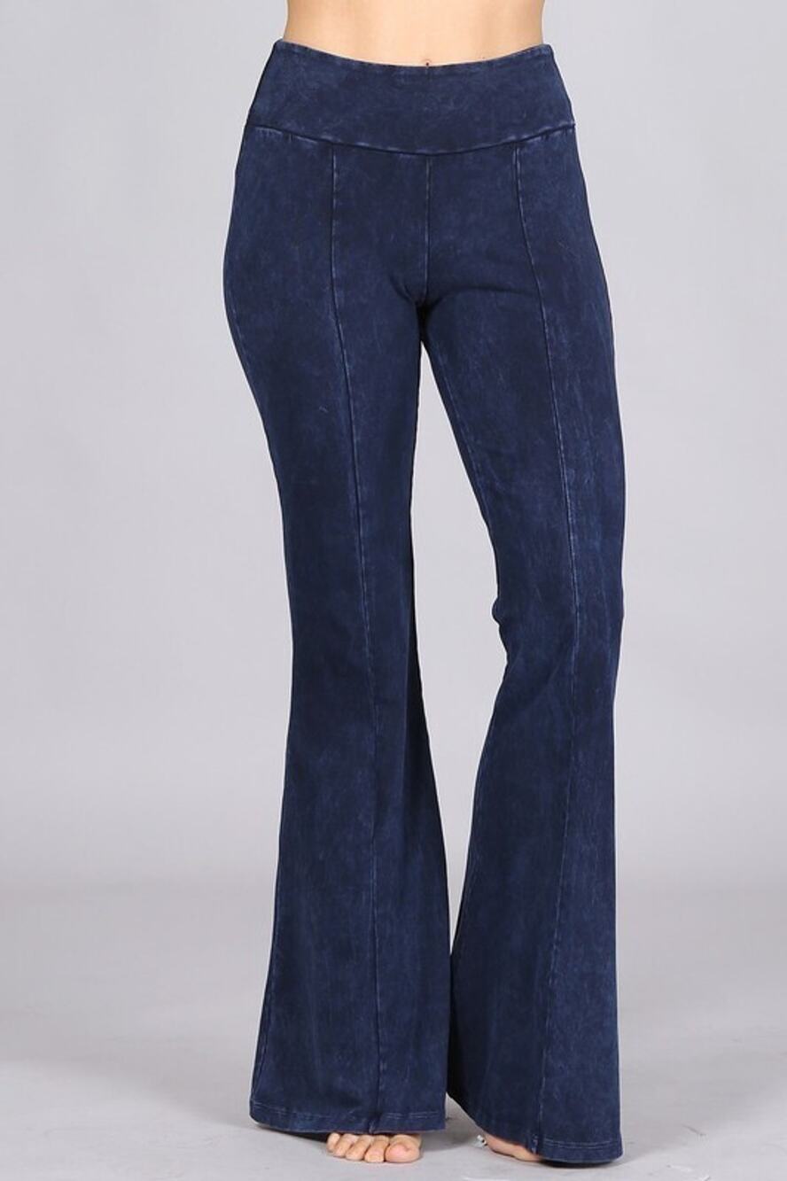Chatoyant Front and Back Detail Seam Electric Blue Large